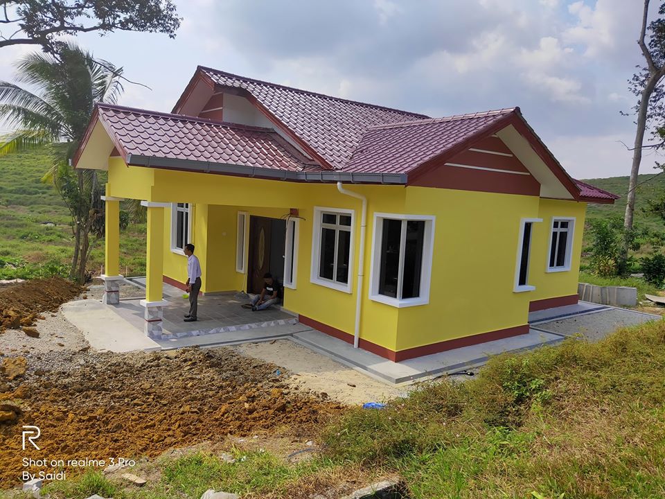 Projek bina rumah impian di Felda Ulu Tebrau Johor