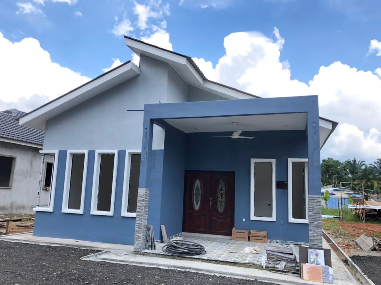 Bina rumah Kg Maju Jaya 19 Dis 2019