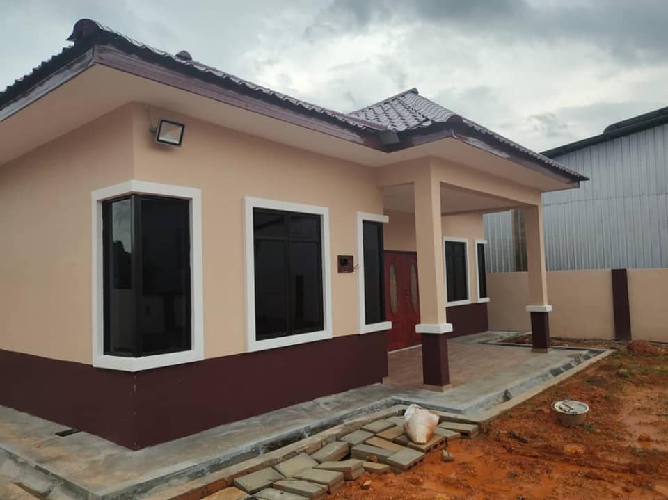 Projek Bina Rumah di Parit Sakai Muar Johor