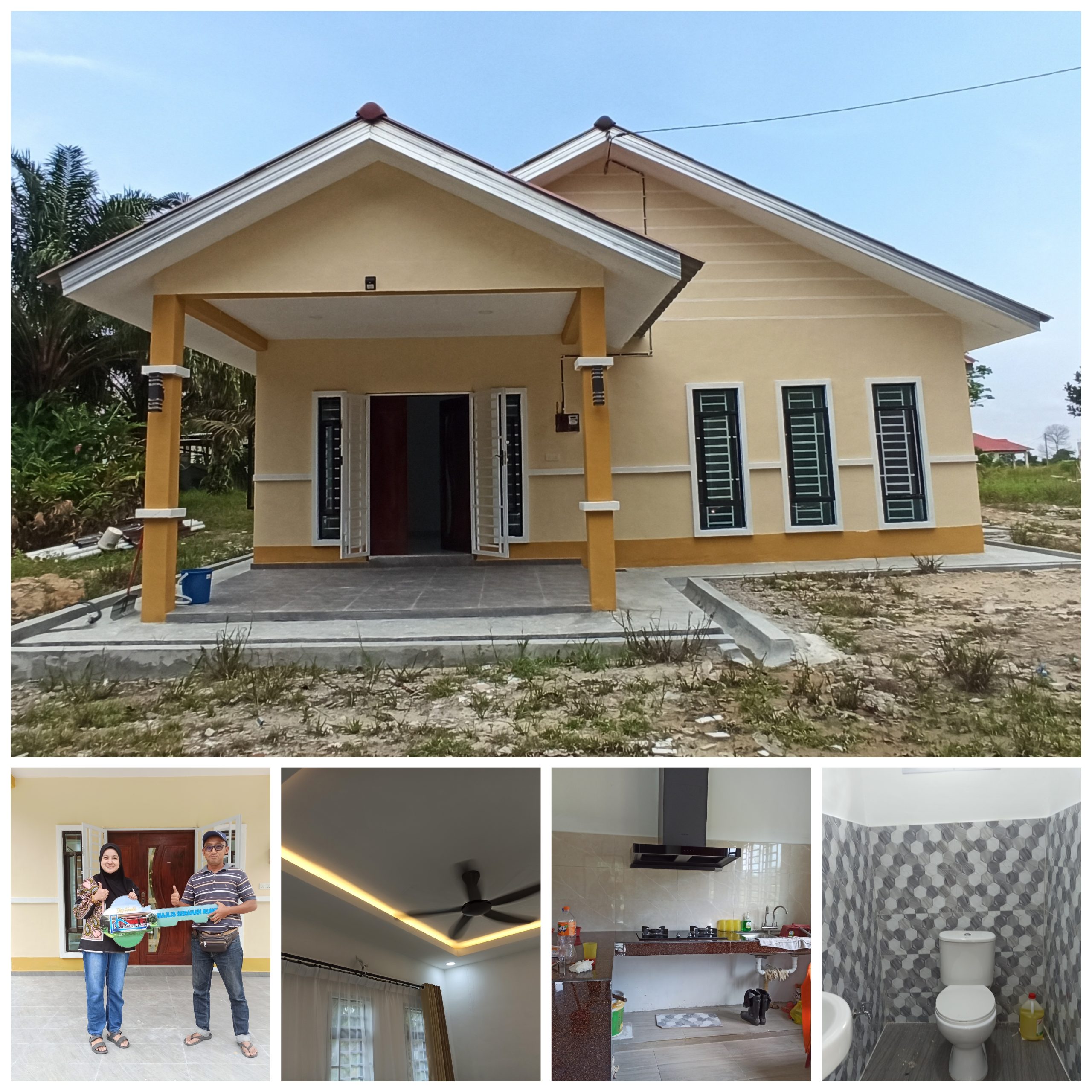 Projek Bina Rumah di Sg Tiram Pn Qins