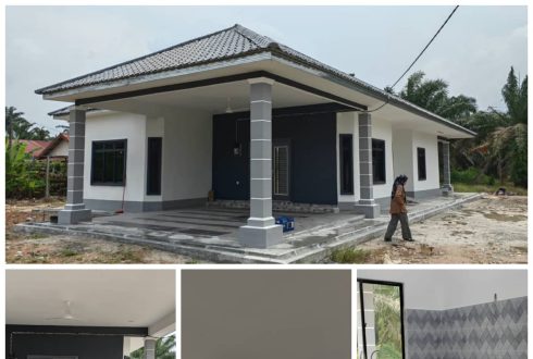 Projek Bina Rumah di Parit Kemang Batu Pahat